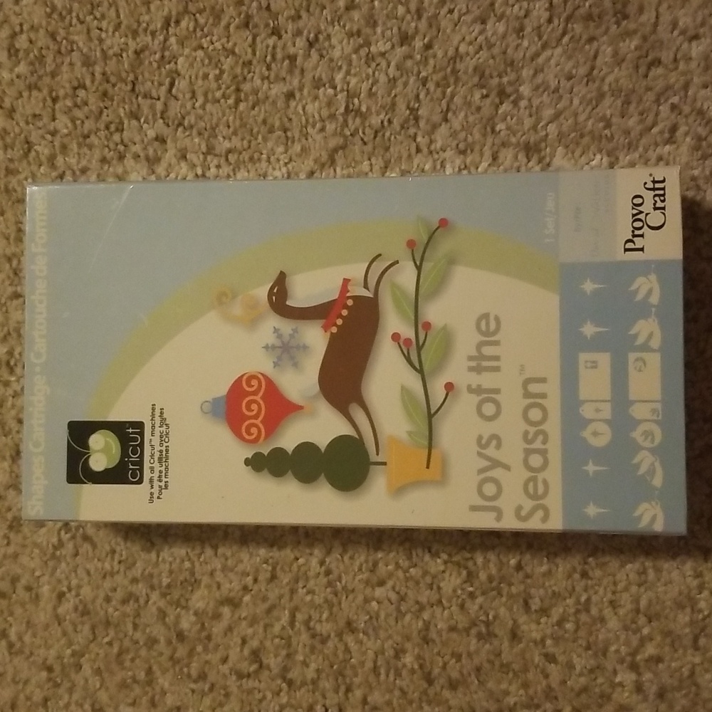 Cricut Cartridge Joy's of the Season.